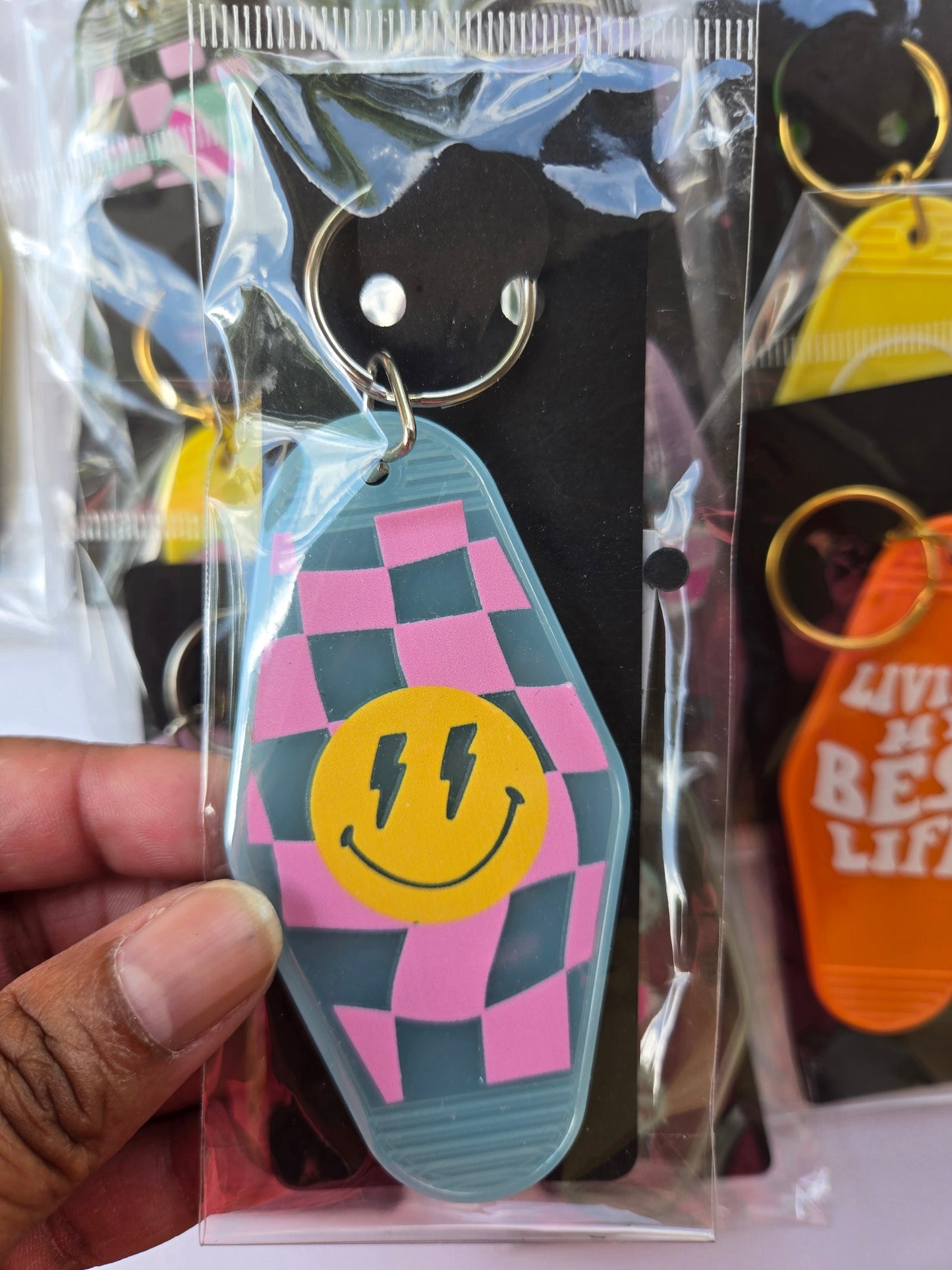 Retro-Inspired Motel Keychains