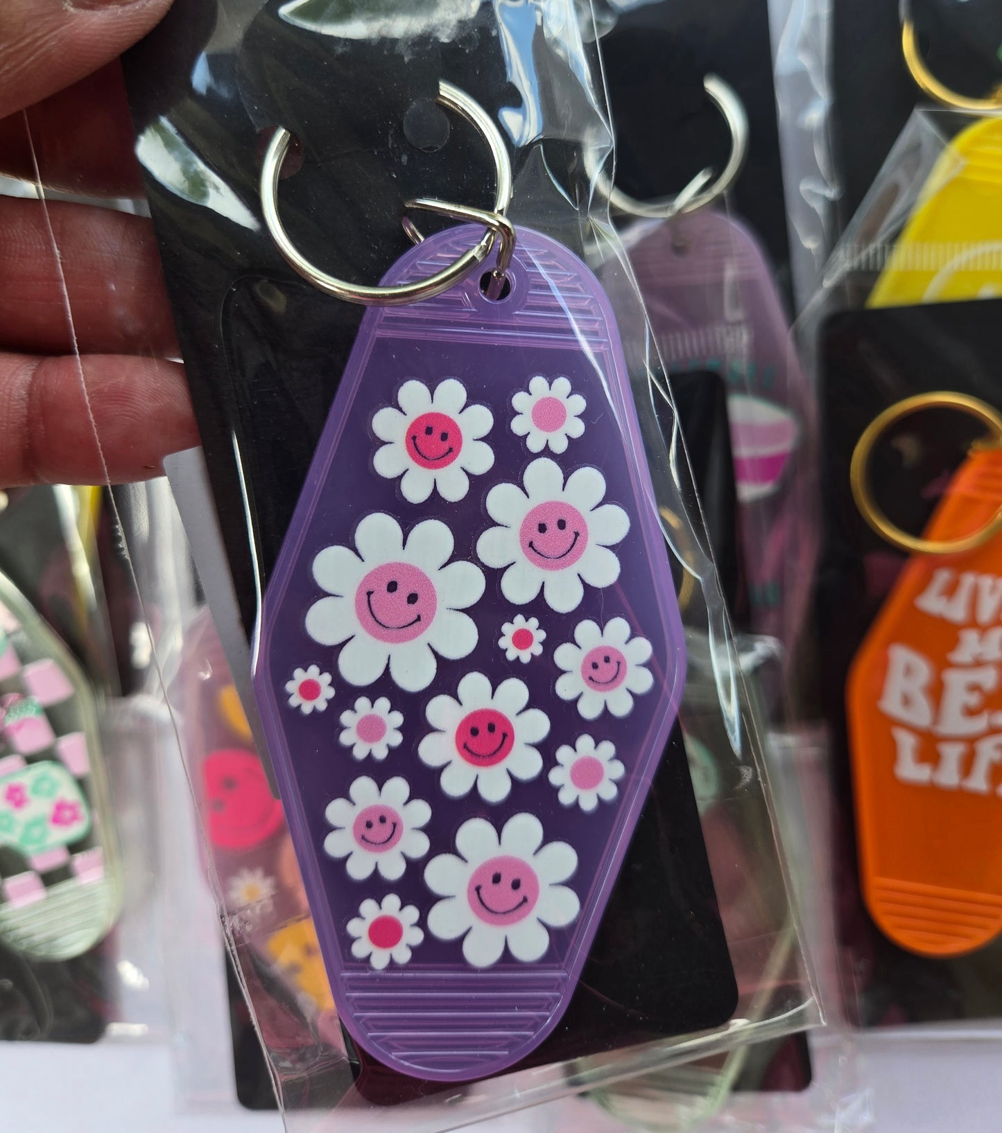 Retro-Inspired Motel Keychains