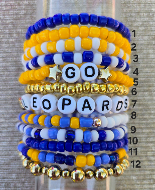 π Legacy High Leopard Bracelet Stack