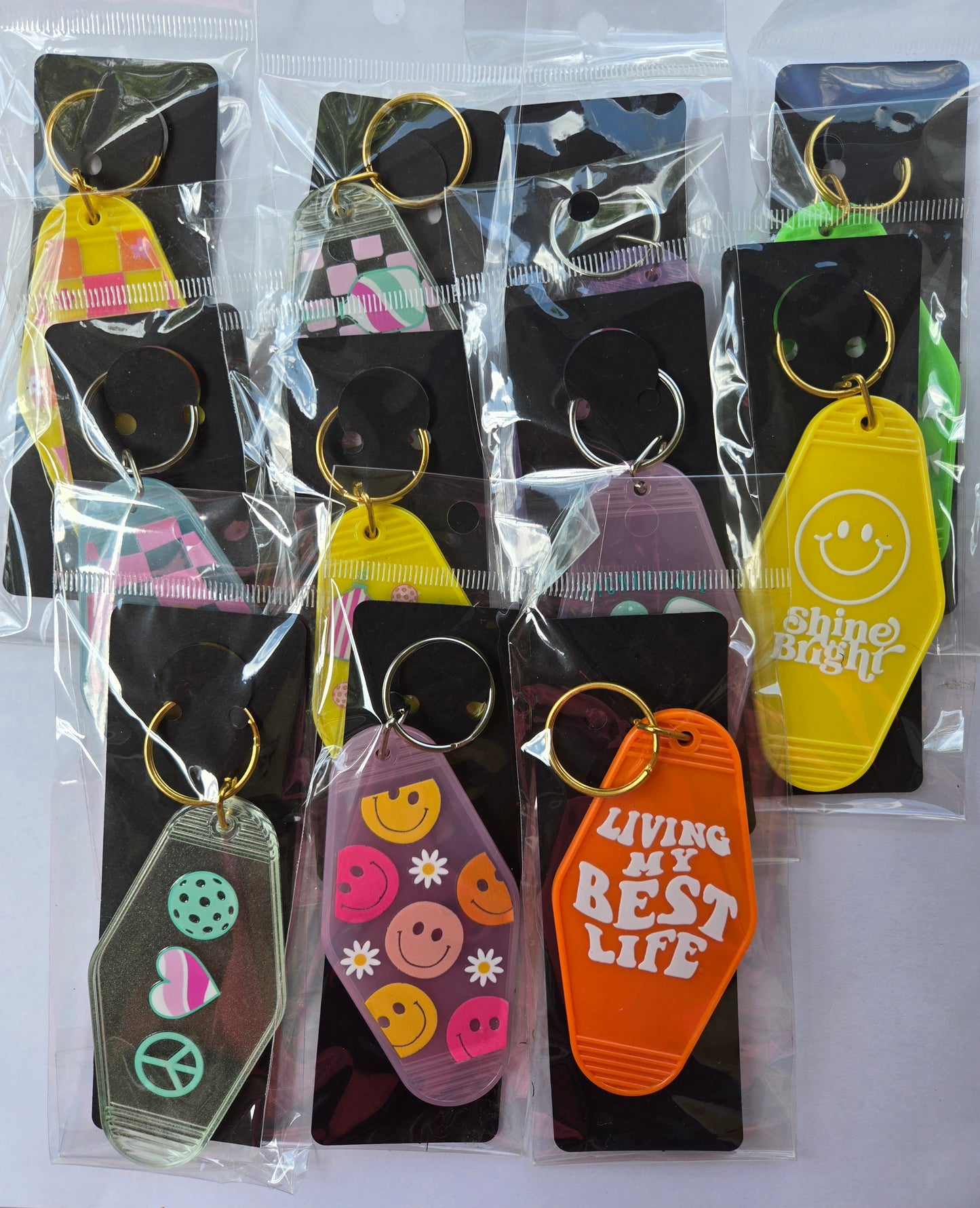 Retro-Inspired Motel Keychains