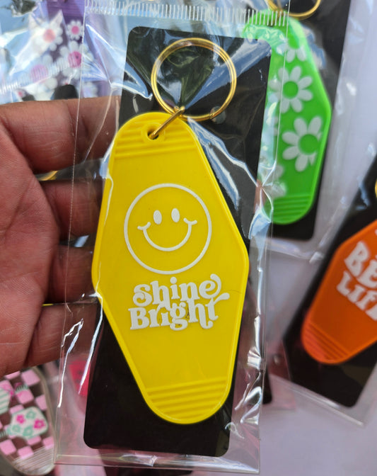 Retro-Inspired Motel Keychains