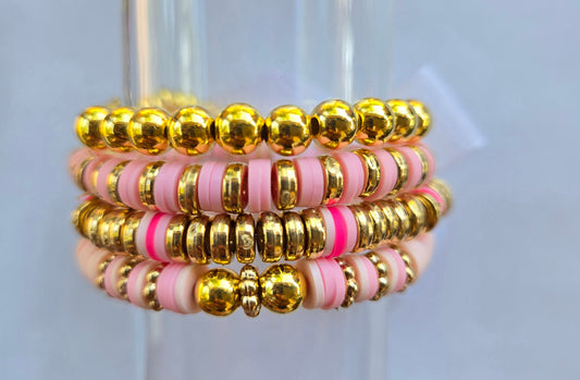 Pink & Gold Stack