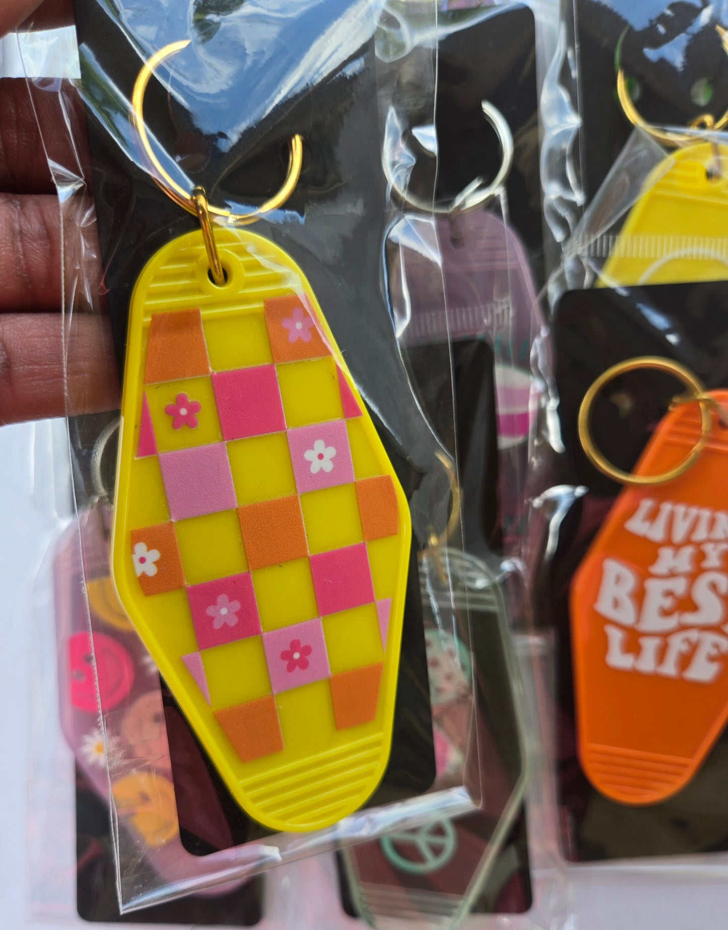 Retro-Inspired Motel Keychains