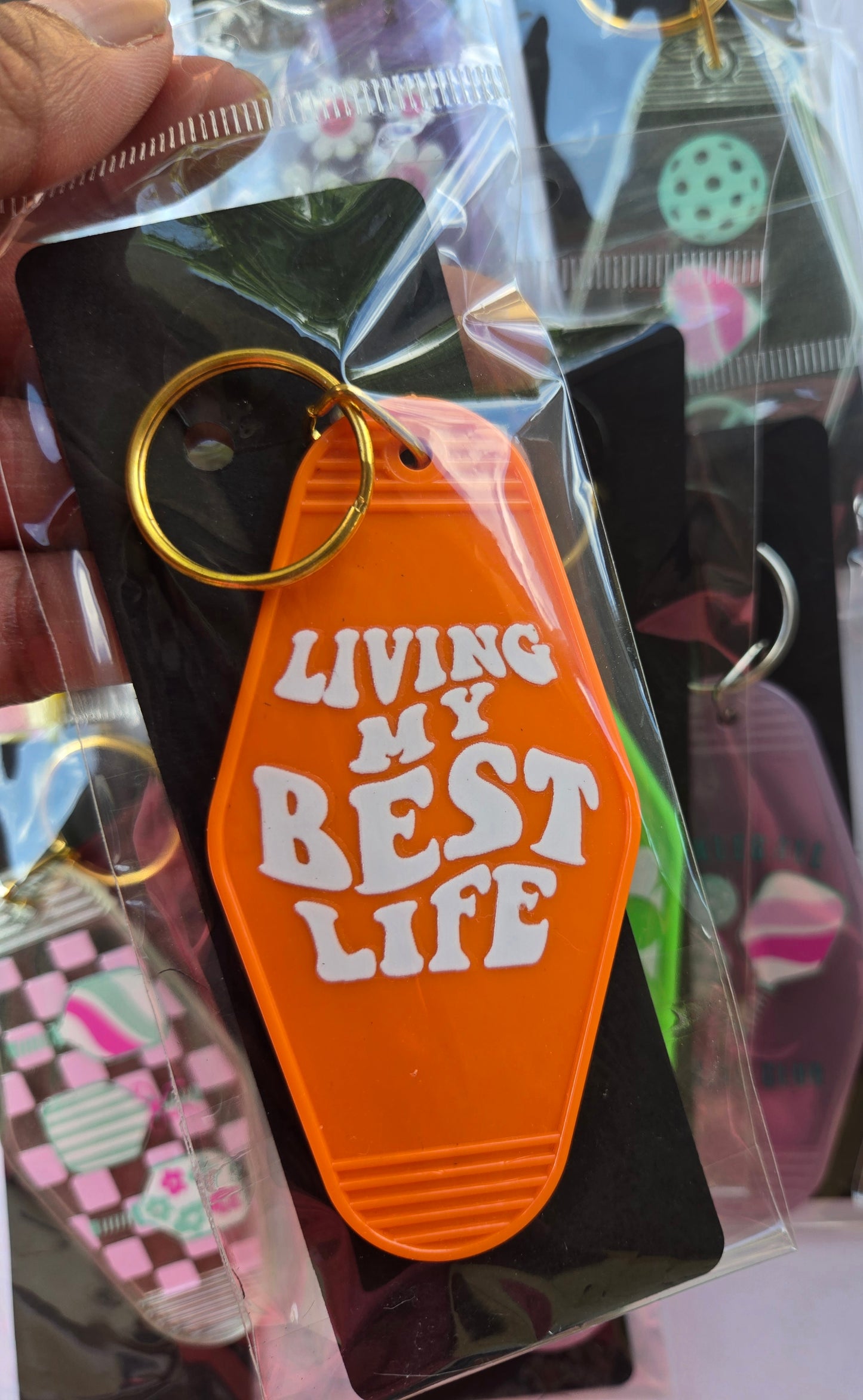 Retro-Inspired Motel Keychains