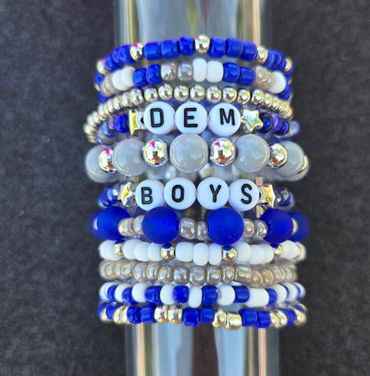 🏈Dem Boys Bracelet Stack🏈