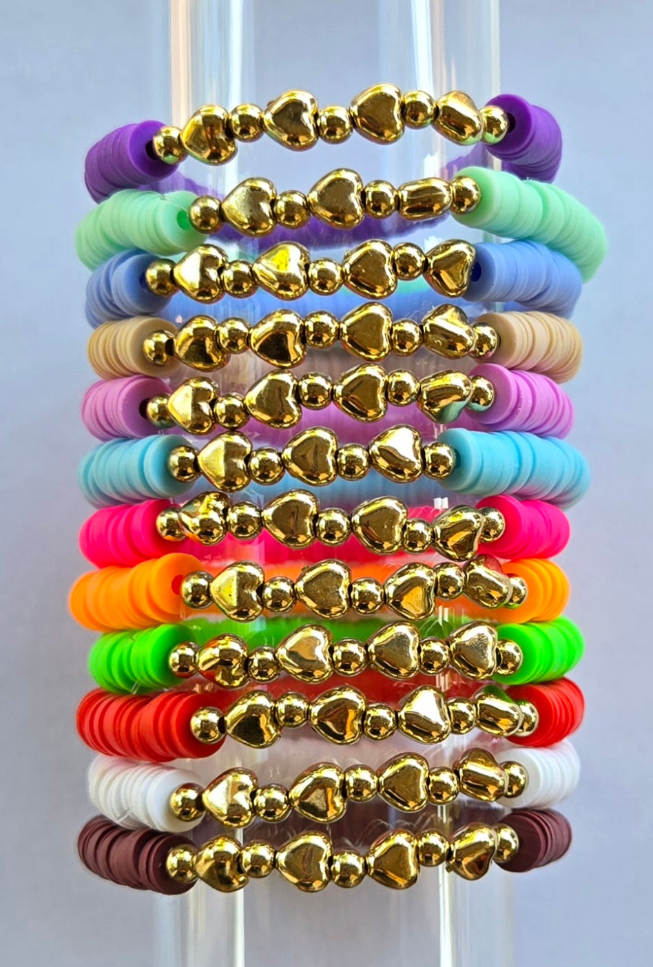 💛 Sweetheart Color Pop Bracelets